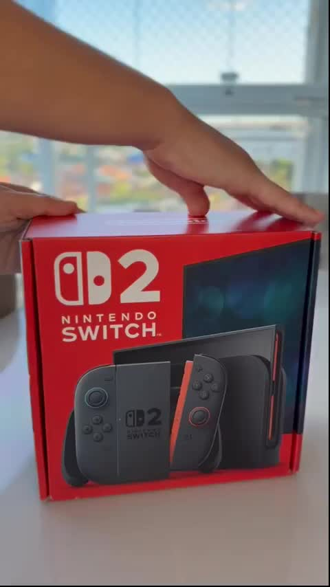 Console Nintendo Switch 2, Modelo Nacional de Tomada