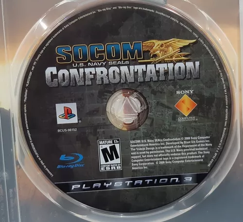 Jogo Ps3 Socom Confrontation Original Playstation