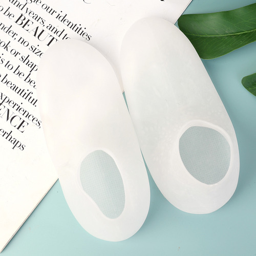 Calcetines De Gel Exfoliantes De Silicona Para Pies, 2 Pares