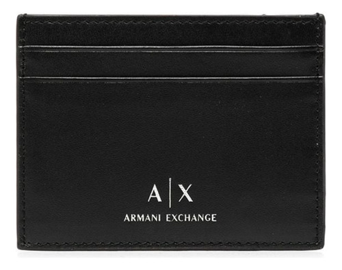 Armani Exchange Tarjetero Card Case Negro 100% Original