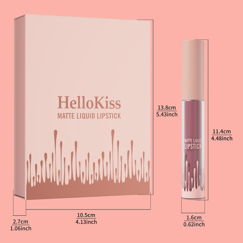 Glaze Ice Iron Mirror Esmalte Lipgloss Water Brill Fashion G