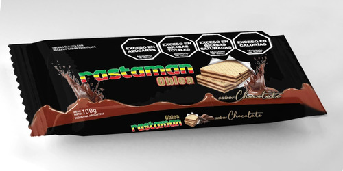 Oblea Rastaman Rasta Chocolate 100g