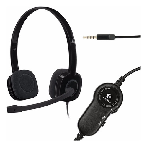 Logitech 981-000587 Headset H151 Stereo