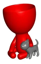 Comprar Maceta Robert Plant Mascota Gato Cactus Y Suculentas Regalos