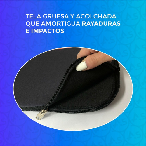 Imagen 5 de 9 de Funda Notebook Laptop 14 Portatil Protectora Acolchada