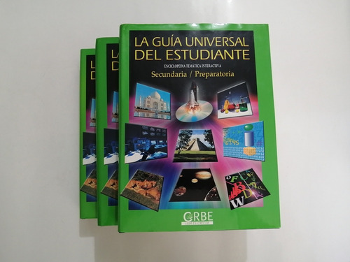 Guía Del Estudiante Secundaria Y Preparatoria 3 Vol Y 6 Cd.