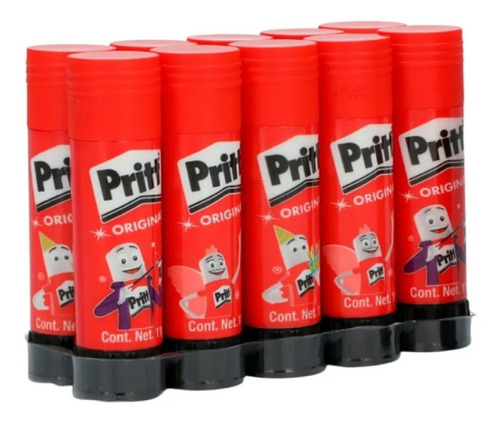 Lapiz Adhes. Pritt 11g C/6pzas