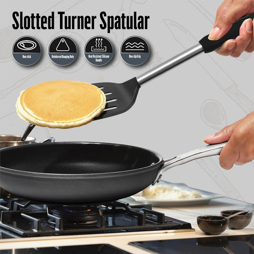 Juego De Espátulas De Silicona Para Cocina - Resistente Al C
