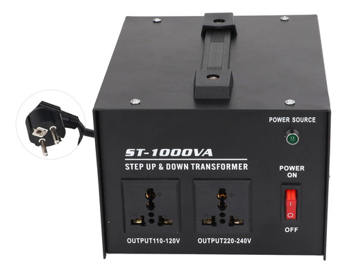 Convertidor De Potencia 1000w Transformador Step Up 220v A 1