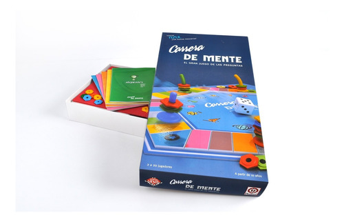 Juego De Mesa Carrera De Mente (versión Azul) Ruibal