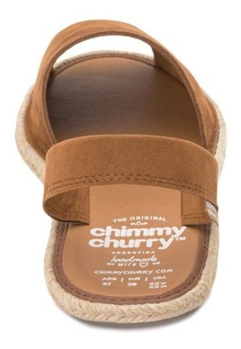 Imagen 3 de 10 de Sandalia Menorquina Gamuza Suela Calzado Chimmy Churry