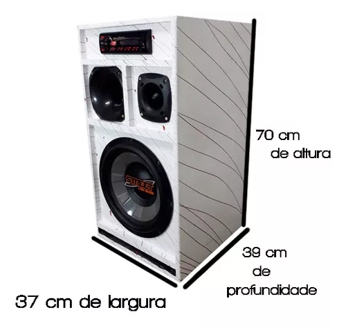 VS Sound - Caixas Bob trio residencial já disponível para