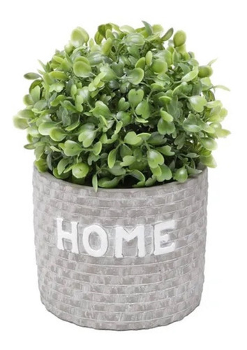 Imagem 4 de 4 de Vaso Concreto Home Bricks Cinza 10,7x10,3x9cm Urban