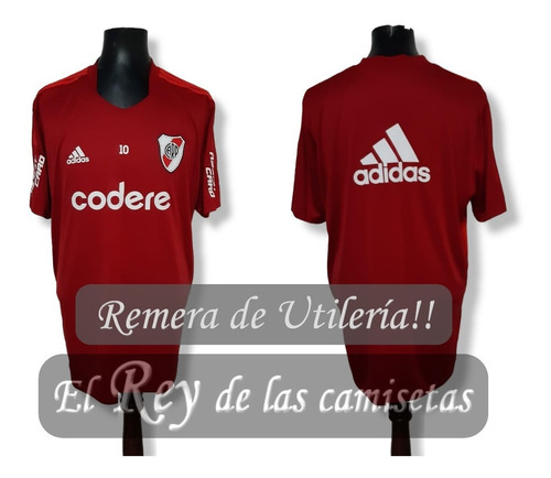 Remera De Utileria De River Plate De Argentina adidas Divina