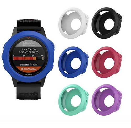 Moko Protectores Garmin Fenix 5 Watch, [6 Pack] (f)