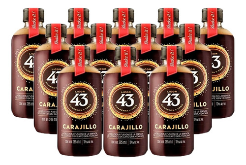 Licor 43 - Carajillo 285 Ml (12 Botellas)