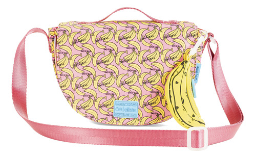 Bolsa Crossbody Cloe Girls Para Niña Estampado Banana Y Asa