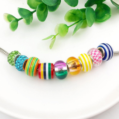 Cuentas Para Manualidades, 60 Cuentas De Cadena De Joyería,