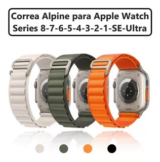 Correa Alpine Para Apple Watch Series 8-7-6-5-4-3-2-1-se-u