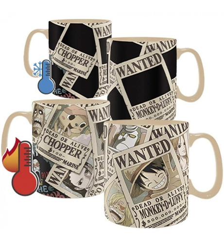 Set Taza Y Portavasos One Piece 