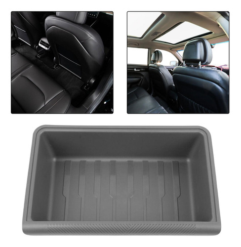 Accesorio De Caja De Almacenamiento Debajo Del Asiento Gris