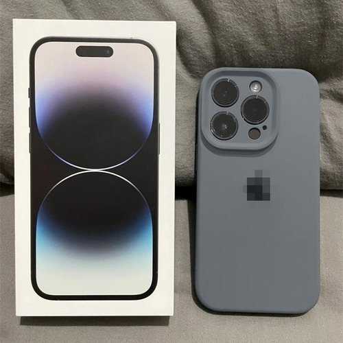 Funda Capa Logo Lable Funda De Silicona Para iPhone 7 8 Se 2020 2022 14 15 Plus X Xr Xs Max 11 12 13 Mini 16 Pro Max Matte