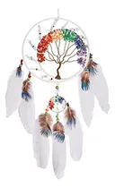 Comprar Atrapasueños Árbol De La Vida 7 Chakras Con Cristales