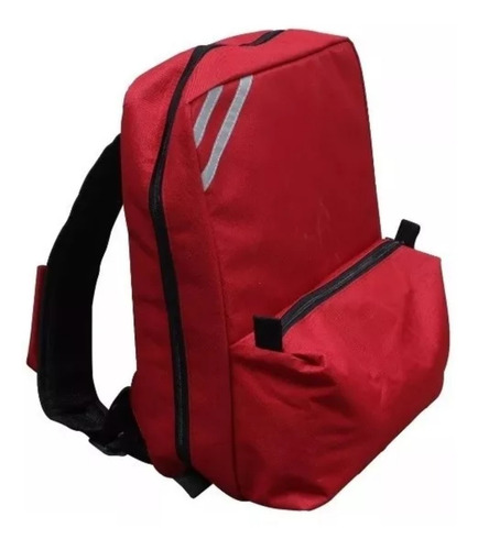 Mochila Botiquín Prim. Auxilios Equipada Roja