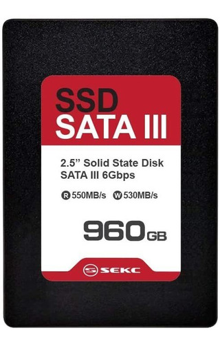 Sekc 960gb Ssd Sata Iii 6 Gb/s, Hasta 550/530 Mb/s V