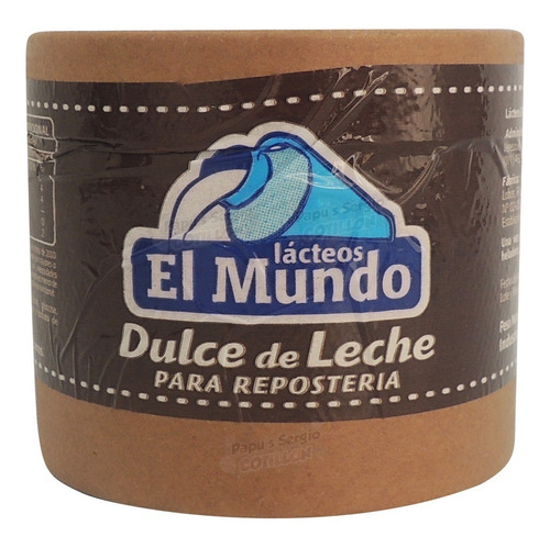 Dulce De Leche Repostero Envase Carton El Mundo X 1 Kg