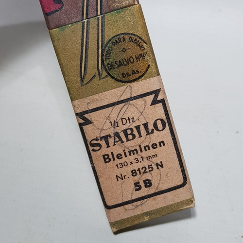 Imagen 4 de 10 de Antiguas Minas Lápices Eversharp Stabilo Mag 59515