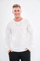 Comprar Remera Hombre Manga Larga Algodón Indumentaria Jaio Fabrica