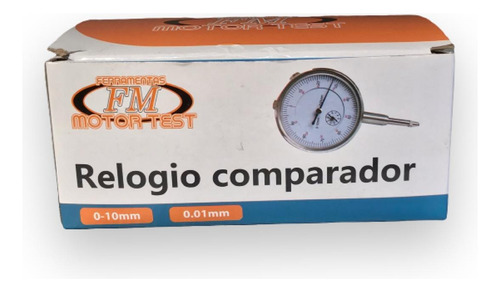 Relogio Comparador C/ Suporte 0-10mm / 0,01mm Base Magnetica