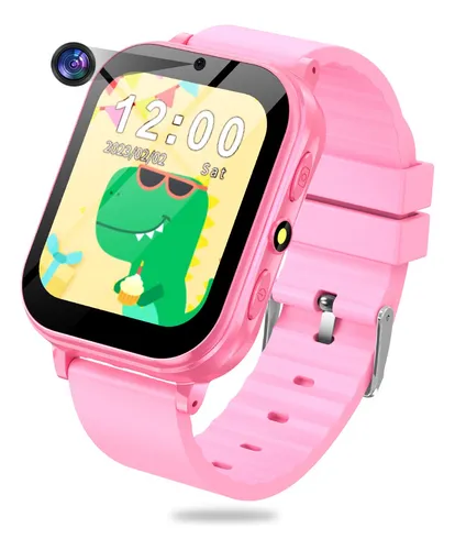 Reloj Inteligente Para Niños Con Cámara Estudiar Y 22 Juegos