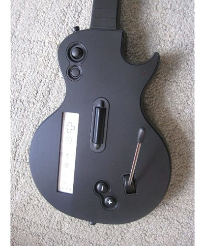 Guitarra Inalámbrica Para Wii Guitar Hero Y Rock Band Color 
