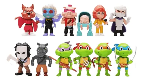 comprar Figuras De Acción Tortugas Ninja Tmnt 12 Unidades