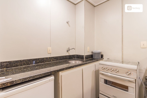 Imagem 11 de 12 de Aluguel De Flat Com 40m² E 1 Quarto - 54184