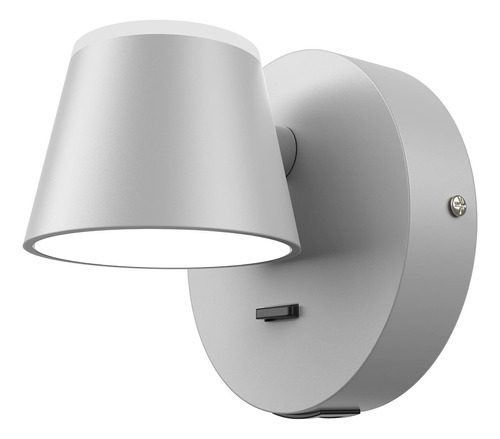 Ursola Aplique De Pared Led Con Interruptor De Encendido/