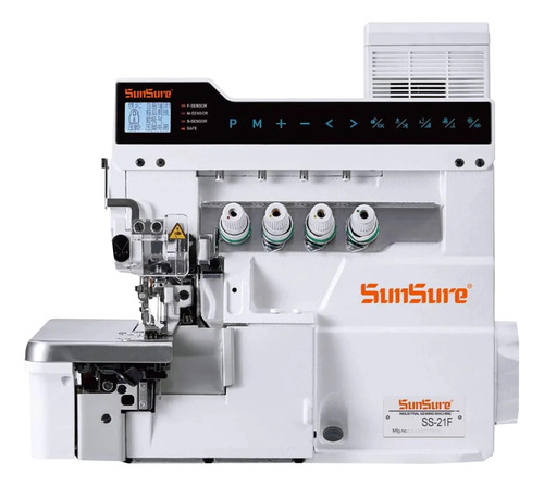 Máquina De Coser Overlock Industrial 4 Hilos Computarizada