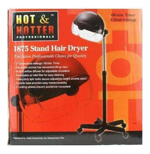 Hot & Hotter Professional Turbo 2000 Ceramic Stand Dryer # 5