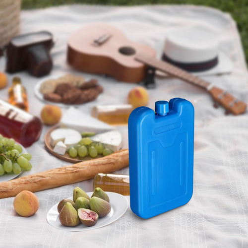 6 Paquetes De Congelador, Bloques Enfriadores De Azul 450ml