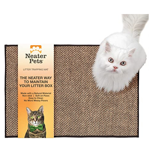 Alfombrilla Atrapar Arena De Gato Neater Pets, Material...