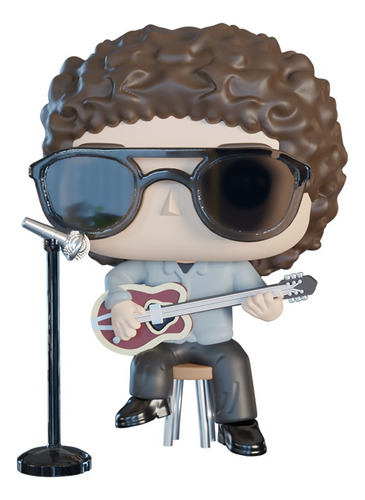 Funko Pop Gustavo Cerati En Banco No Oficial Custom