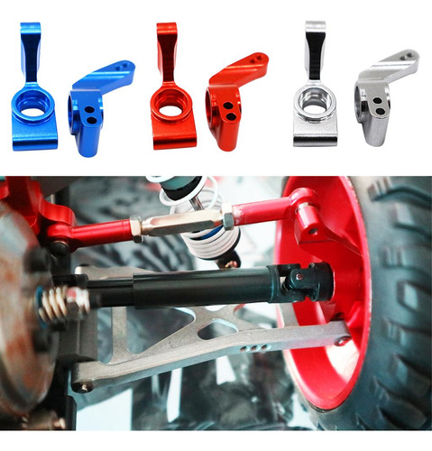 Soporte De Buje Trasero Para Camión Corto Rc Rojo