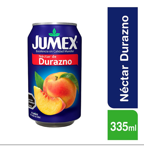 Pack 24 Jugo Nectar Jumex Durazno 335 Ml