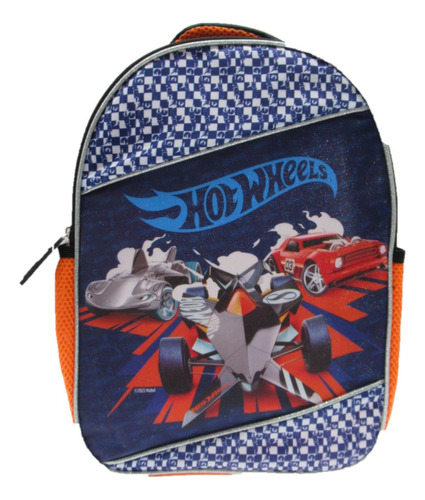 Mochila Infantil Hot Wheels 14 Color Multicolor