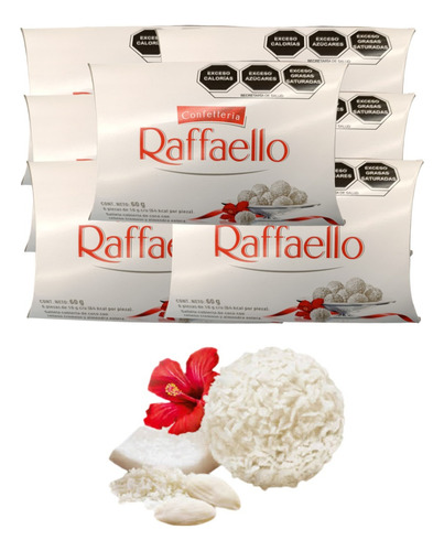Chocolate Blanco 6 Pz Raffaello