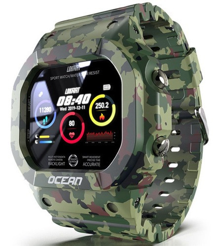 Notificación De Red Social Smart Watch Ocean Pro Iwo