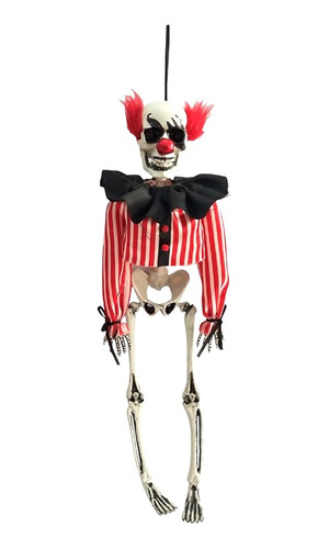 Colgante Payaso Esqueleto Decoracion Halloween