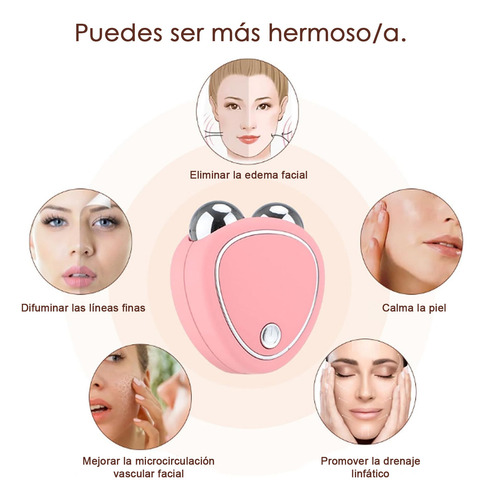 Radiofrecuencia Facial Mertto Color Rosa